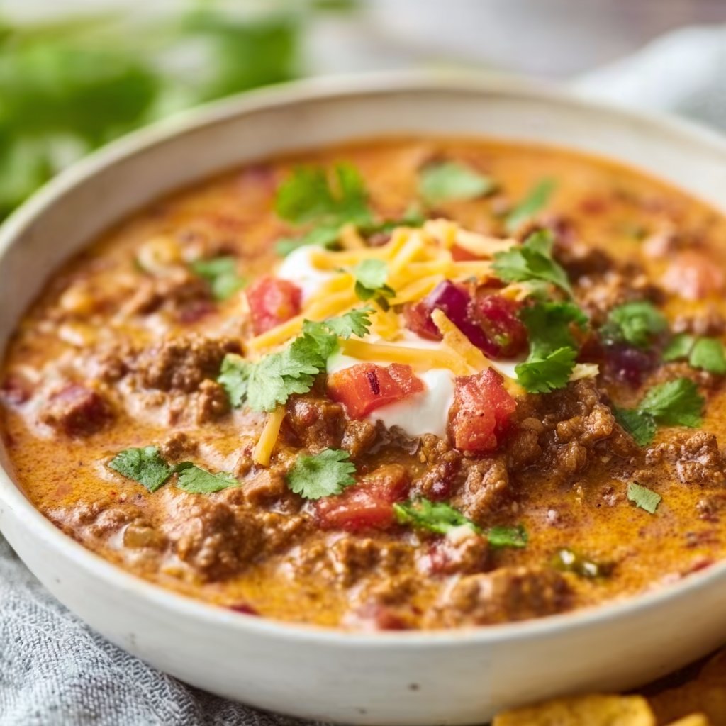 Keto Taco Soup 2 Keto Taco Soup