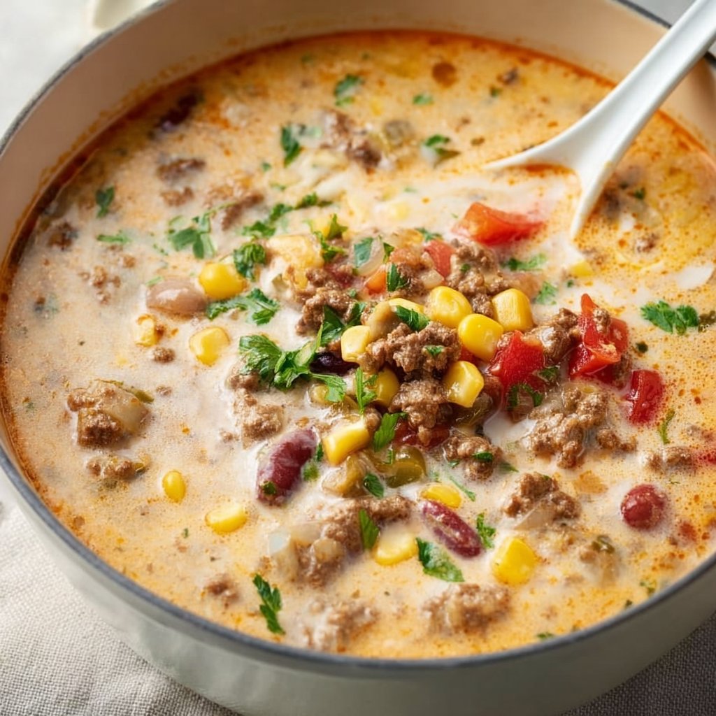 Creamy Taco Soup 2 Creamy Taco Soup