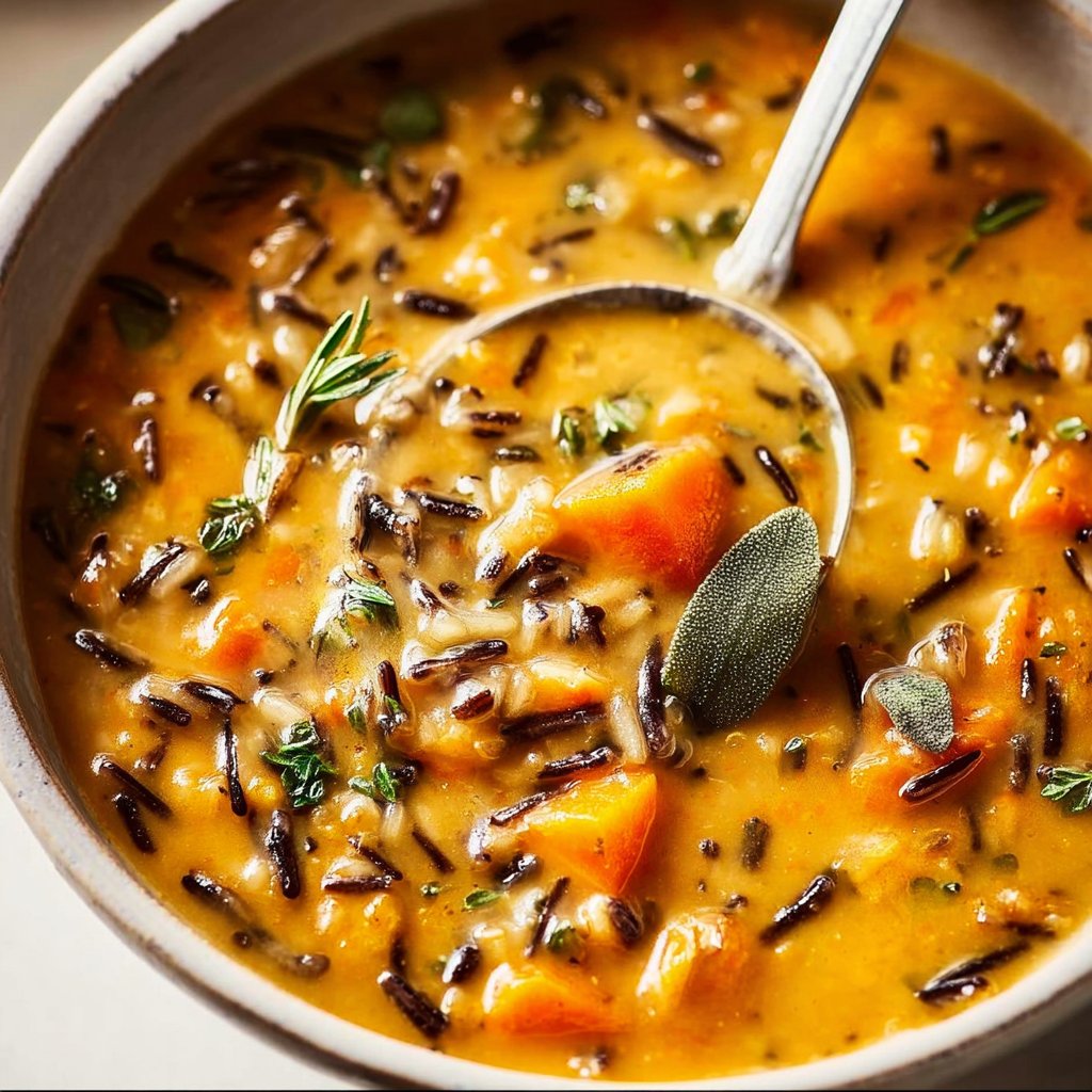Vegan Pumpkin Wild Rice Soup 2 Vegan Pumpkin Wild Rice Soup