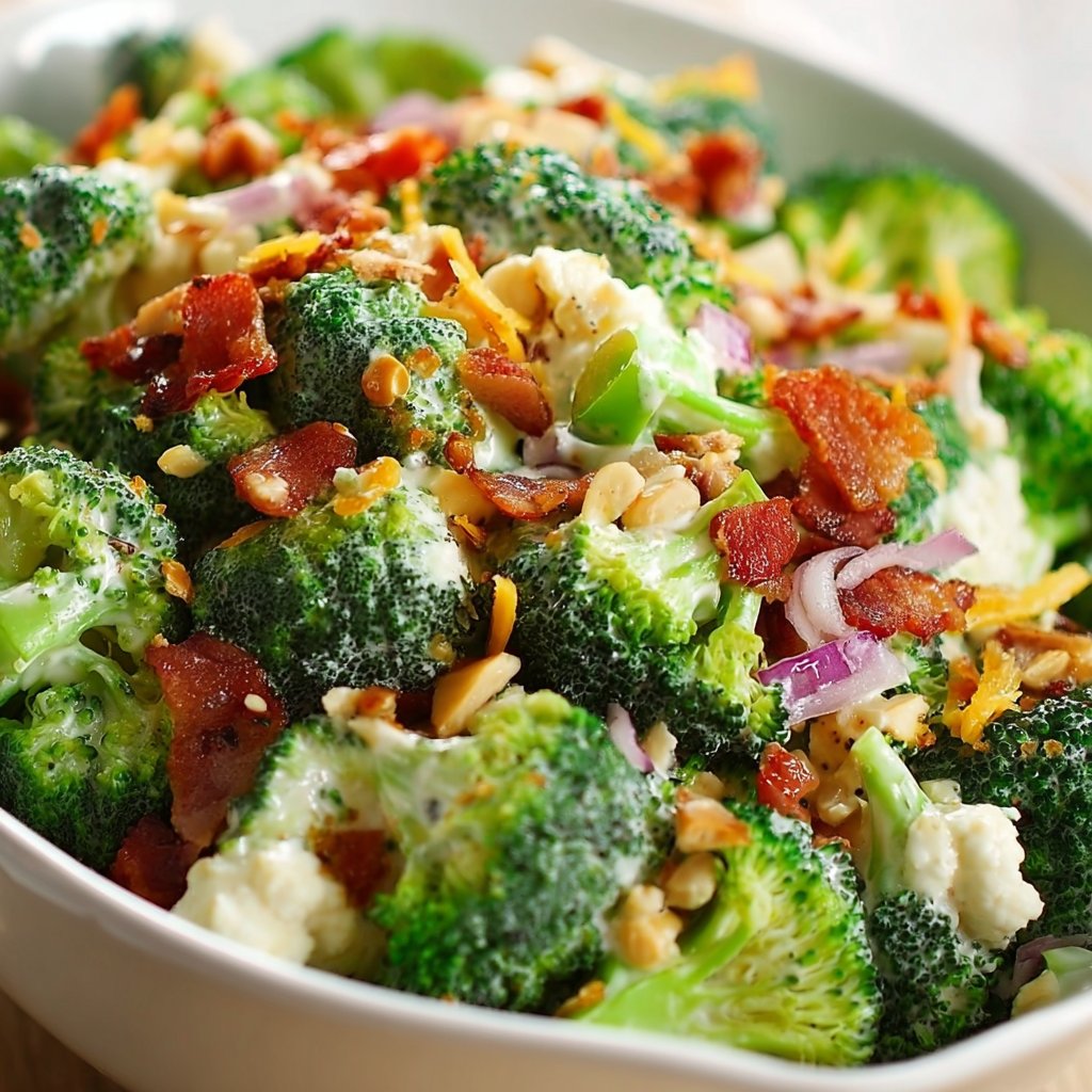 Loaded Broccoli Salad (Low-Carb)