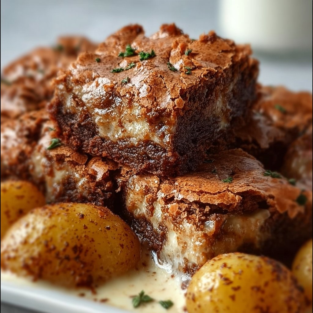 Fudgy Chewy Brookies