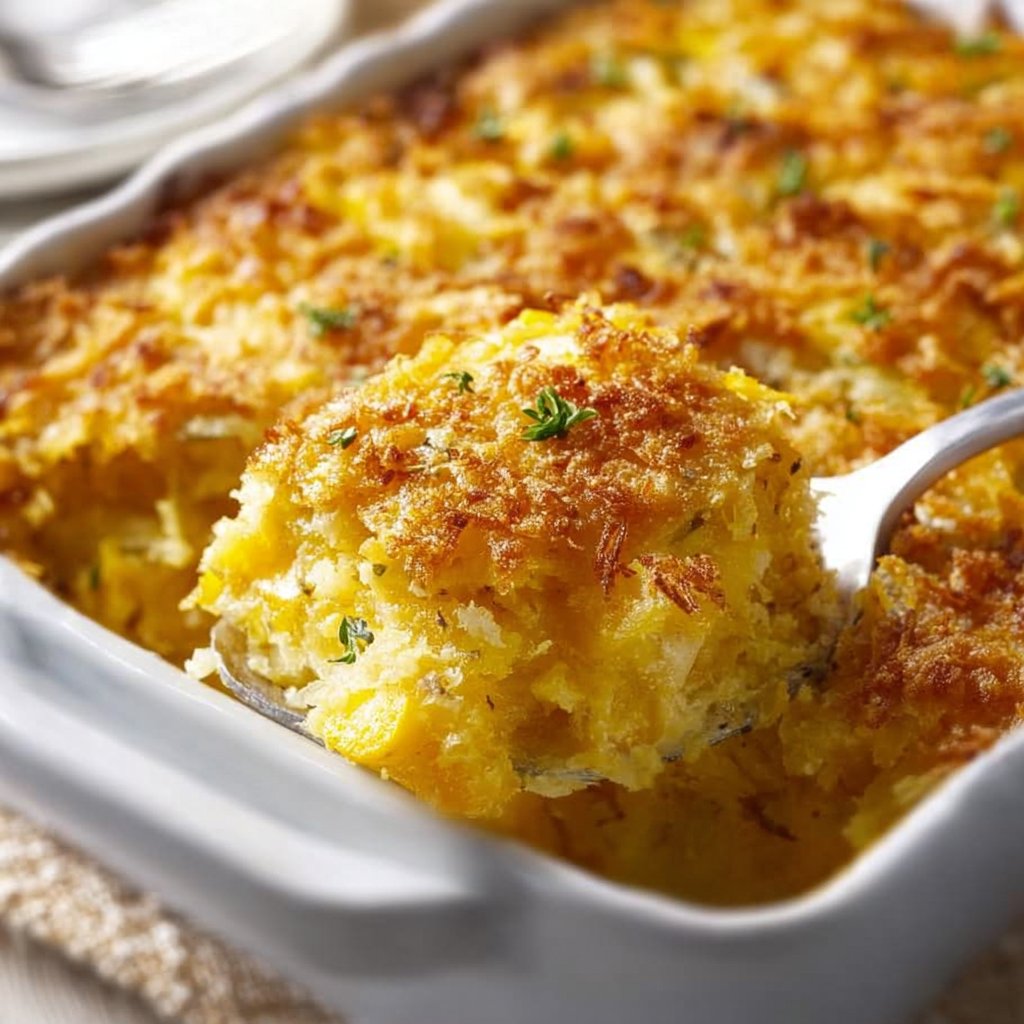 Southern Squash Casserole 2 Southern Squash Casserole