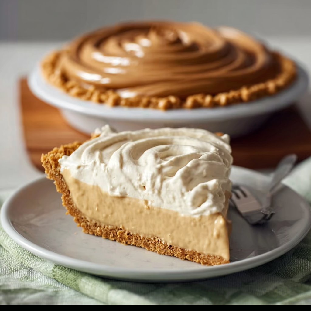 Amish Peanut Butter Cream Pie 2 Amish Peanut Butter Cream Pie - spicedmeals