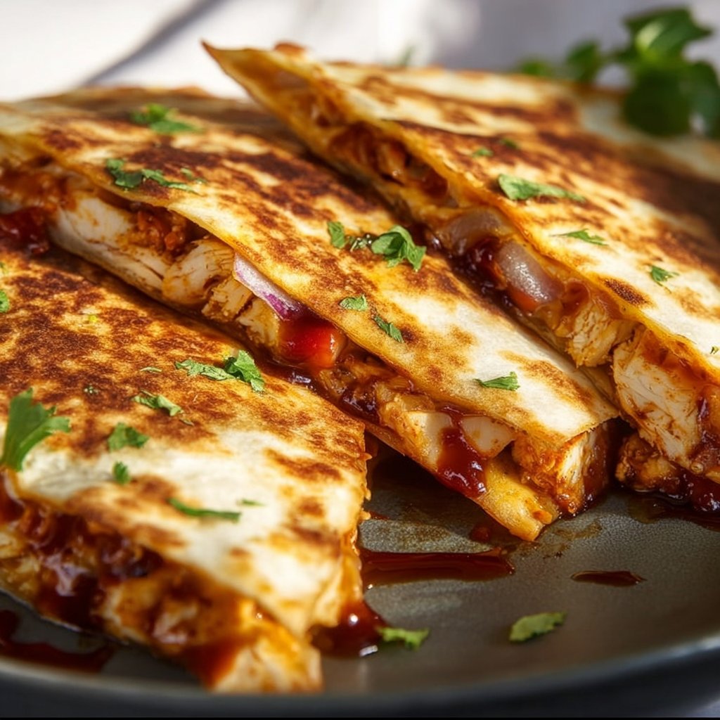 BBQ Chicken Quesadillas 2 BBQ Chicken Quesadillas – The Perfect Easy Dinner Idea