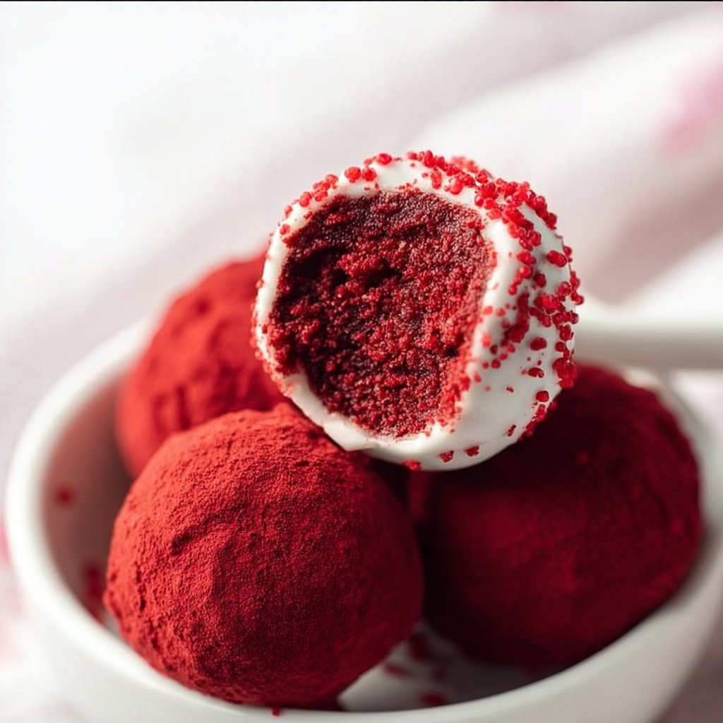 Red Velvet Truffles 2 Red Velvet Truffles