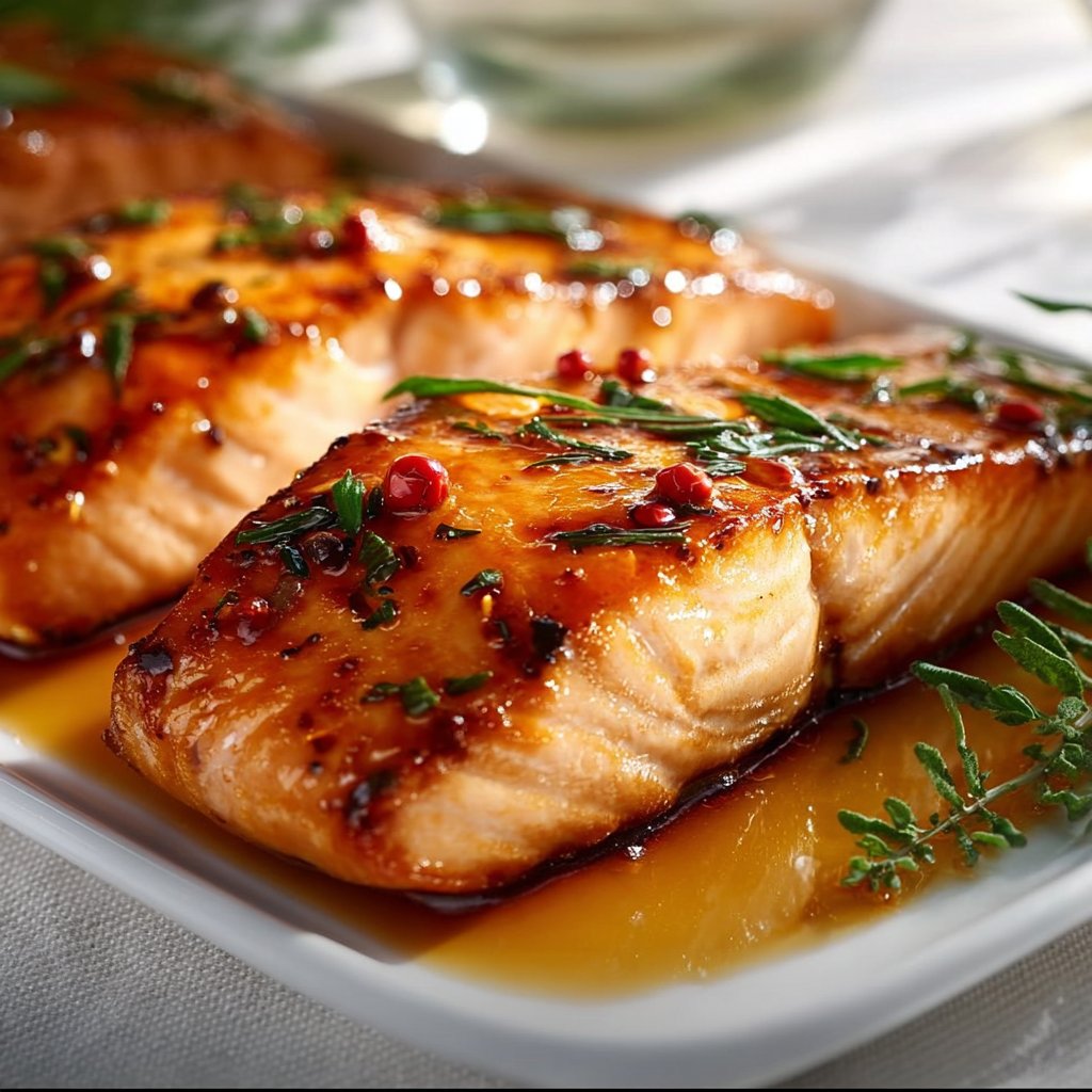 Hot Honey Salmon