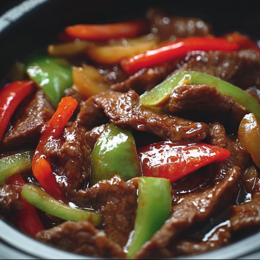 Pepper Steak in a Crock Pot 2 Pepper Steak in a Crock Pot