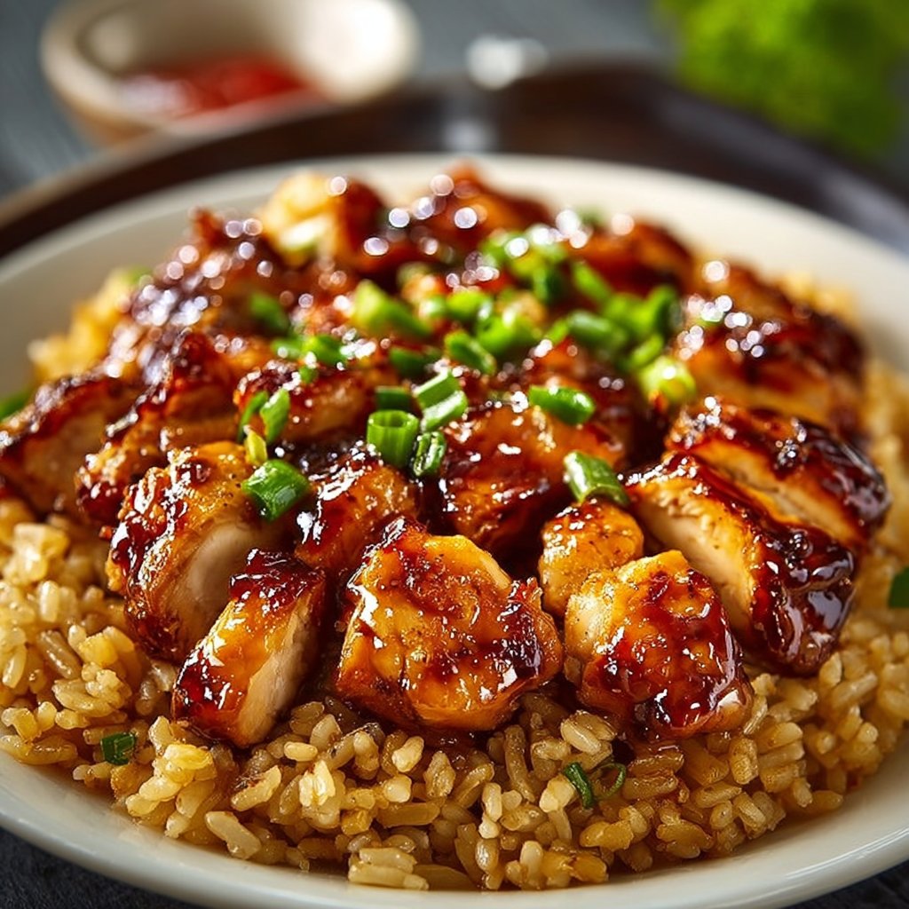 One-Pan Bold Honey BBQ Chicken Rice 2 One-Pan Bold Honey BBQ Chicken Rice