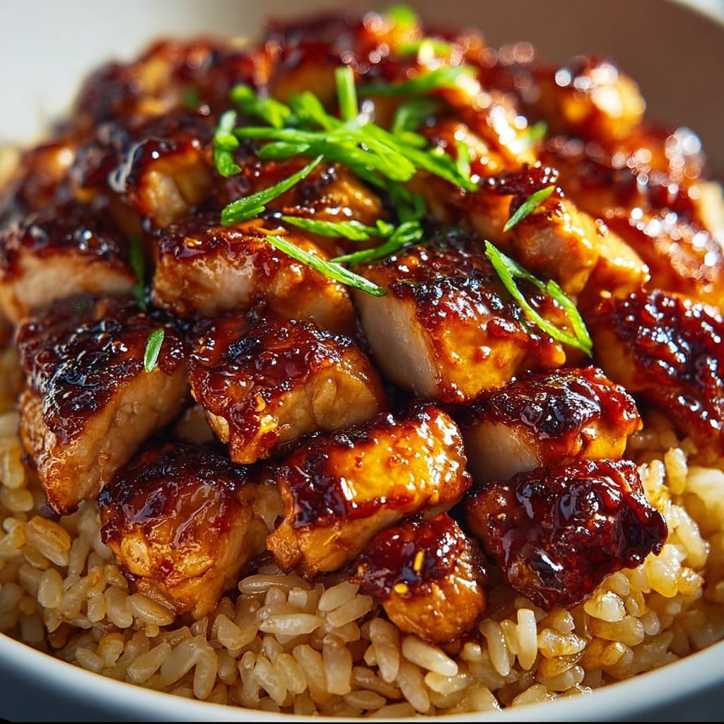 One-Pan Bold Honey BBQ Chicken Rice 2 One-Pan Bold Honey BBQ Chicken Rice