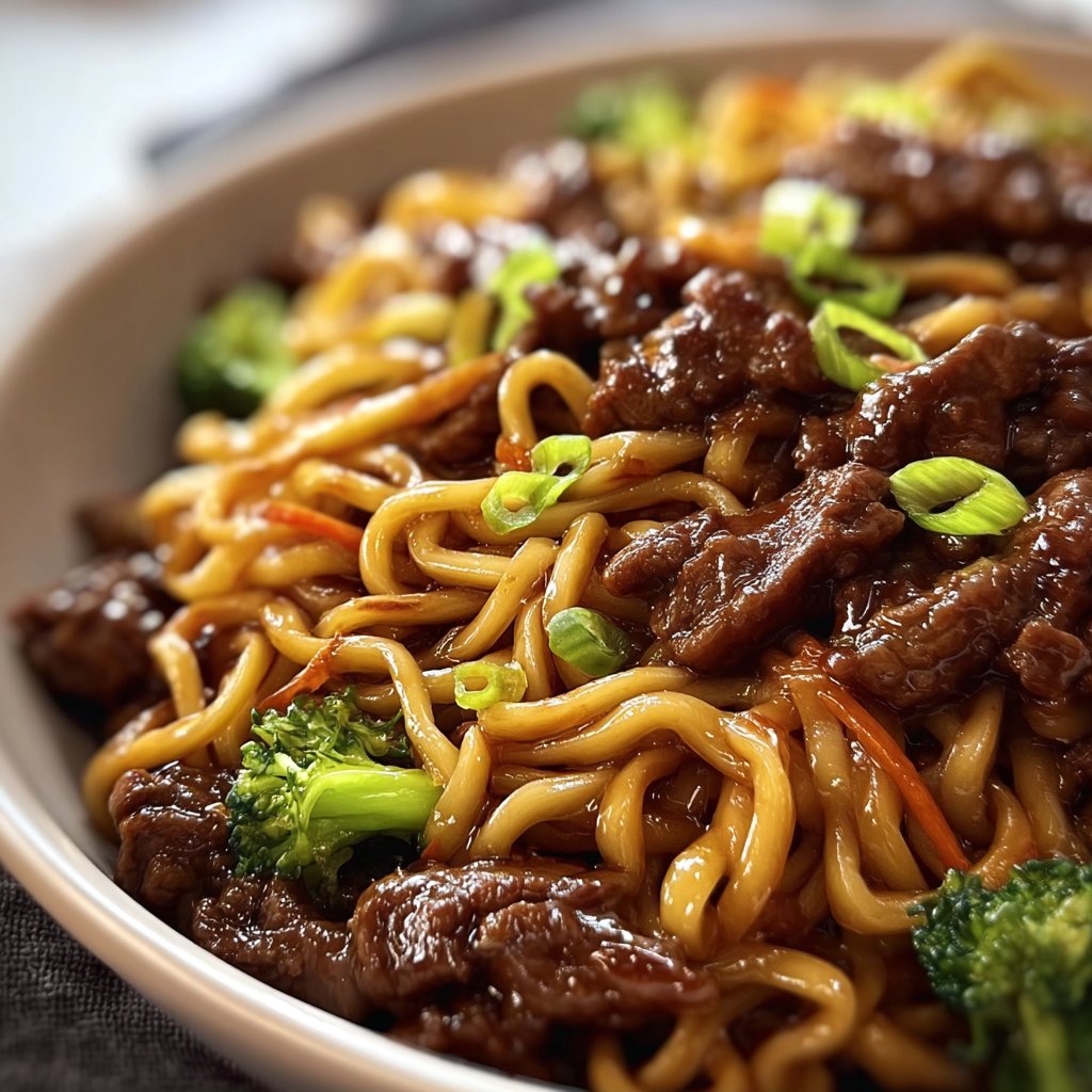 Sticky Beef Noodles 2 Sticky Beef Noodles