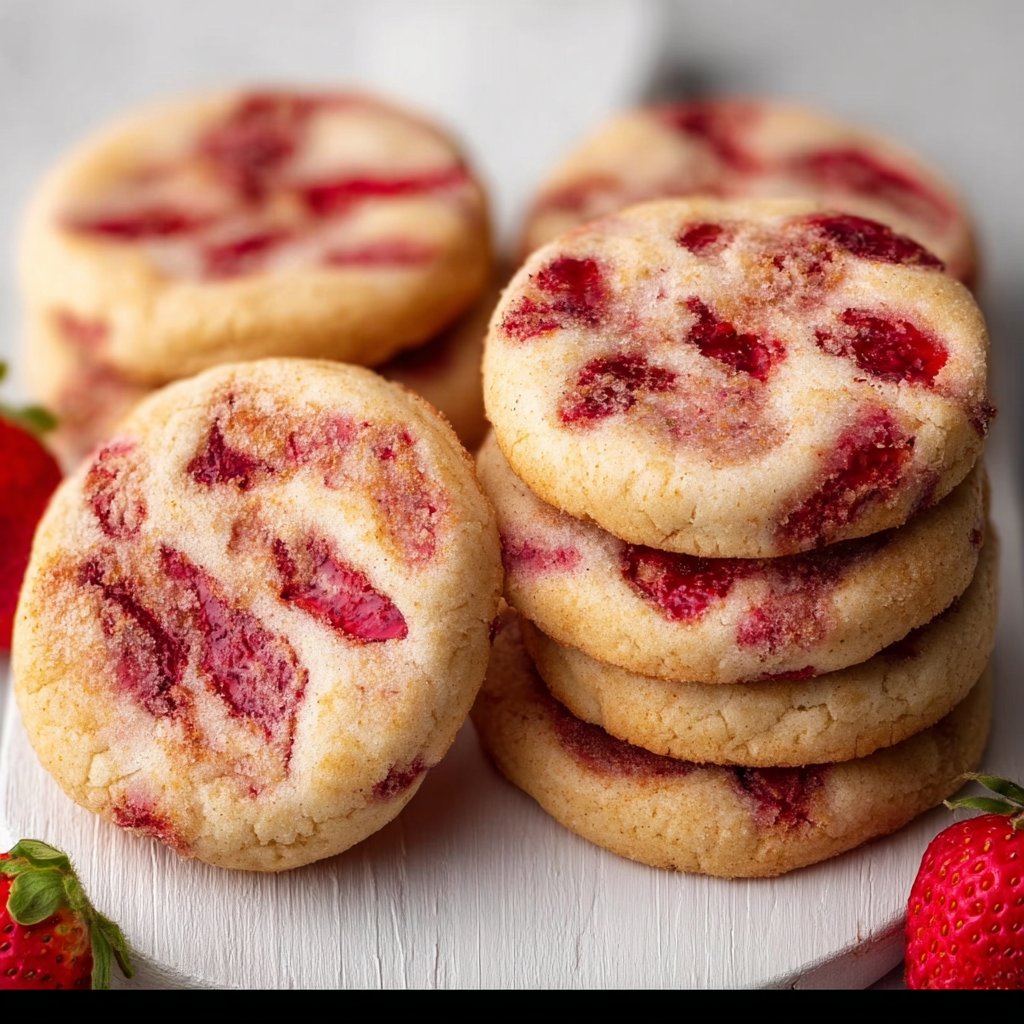 Strawberry Cheesecake Cookies 2 Strawberry Cheesecake Cookies
