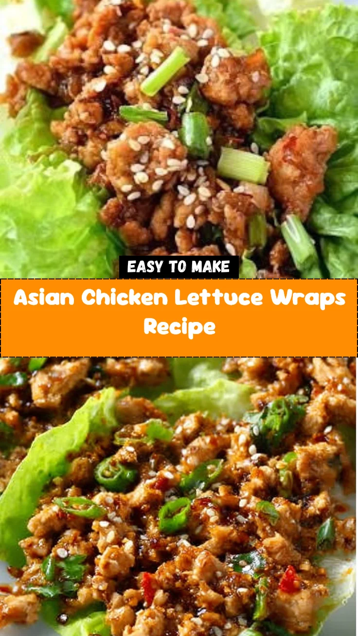 Asian Chicken Lettuce Wraps Recipe 2 Asian Chicken Lettuce Wraps Recipe