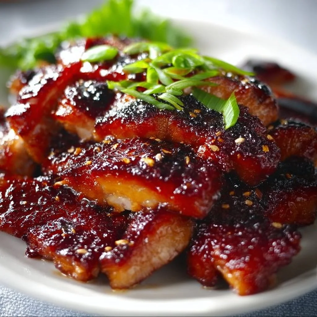 Barbecued Pork Chicken 3 Barbecued Pork Chicken