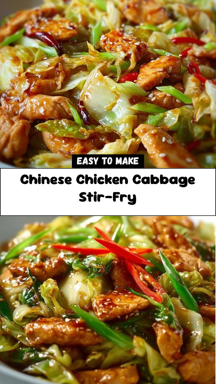 Chinese Chicken Cabbage Stir-Fry 2 Chinese Chicken Cabbage Stir-Fry