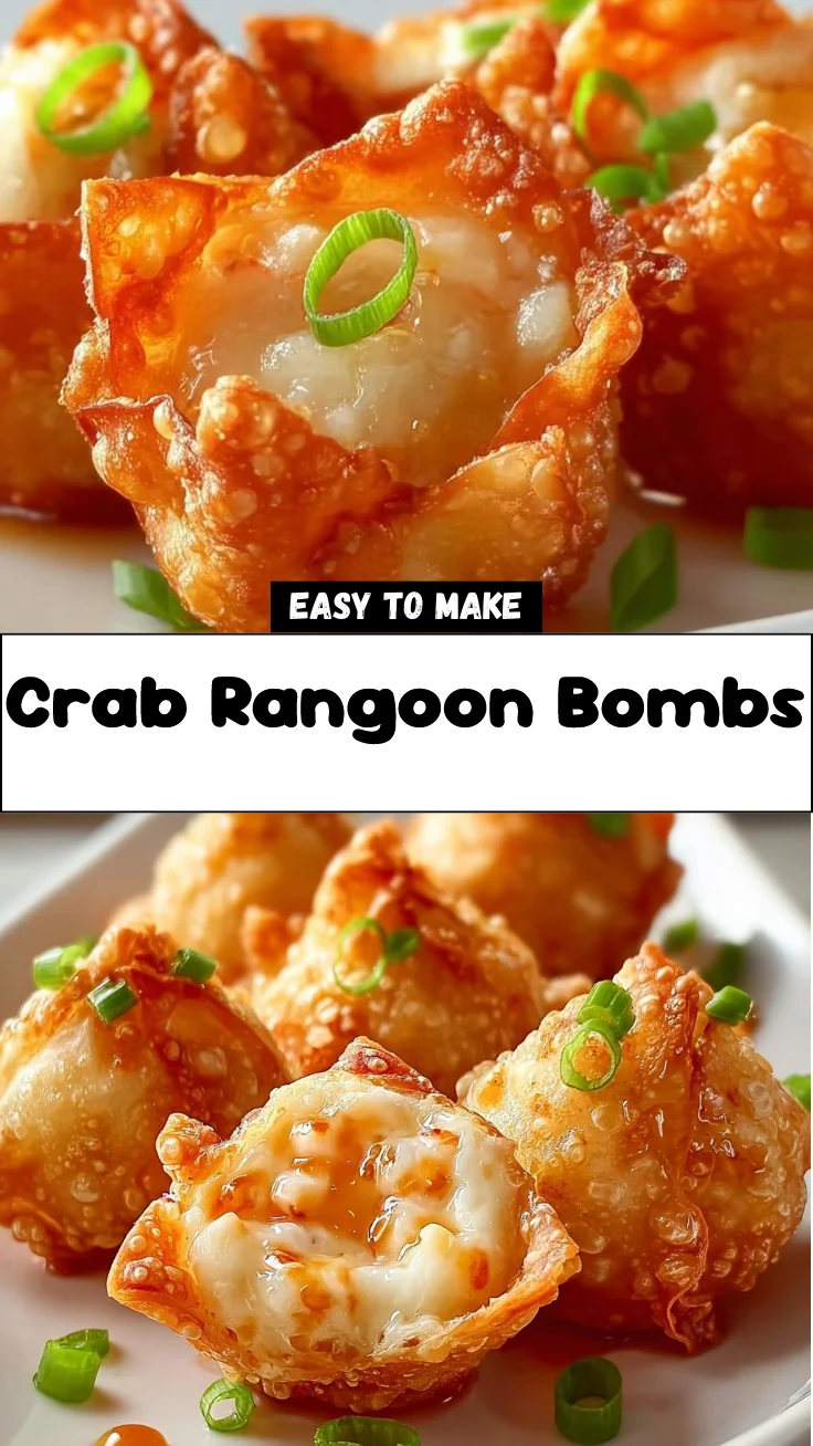 Crab Rangoon Bombs 2 Crab Rangoon Bombs