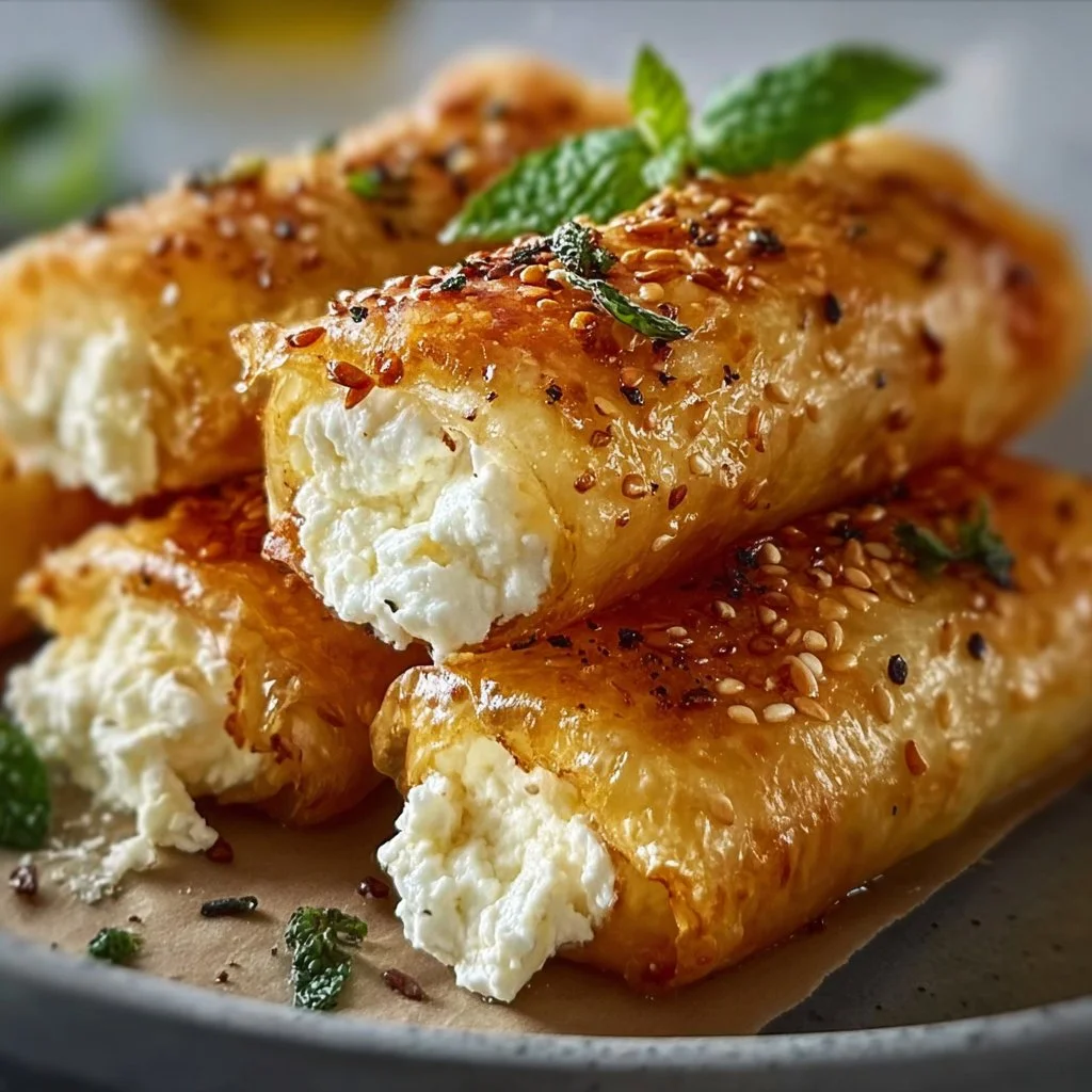 Crispy Feta Rolls 3 Crispy Feta Rolls