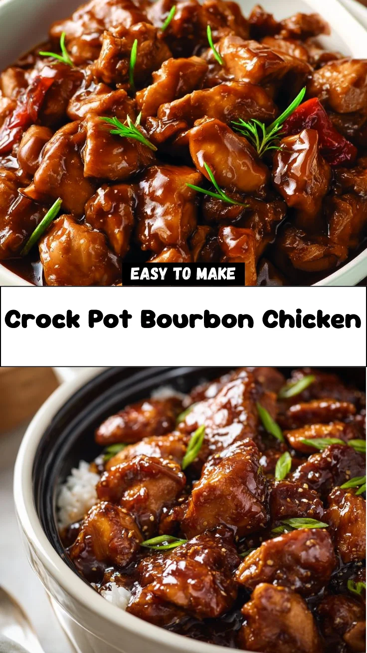 Crock Pot Bourbon Chicken 2 Crock Pot Bourbon Chicken