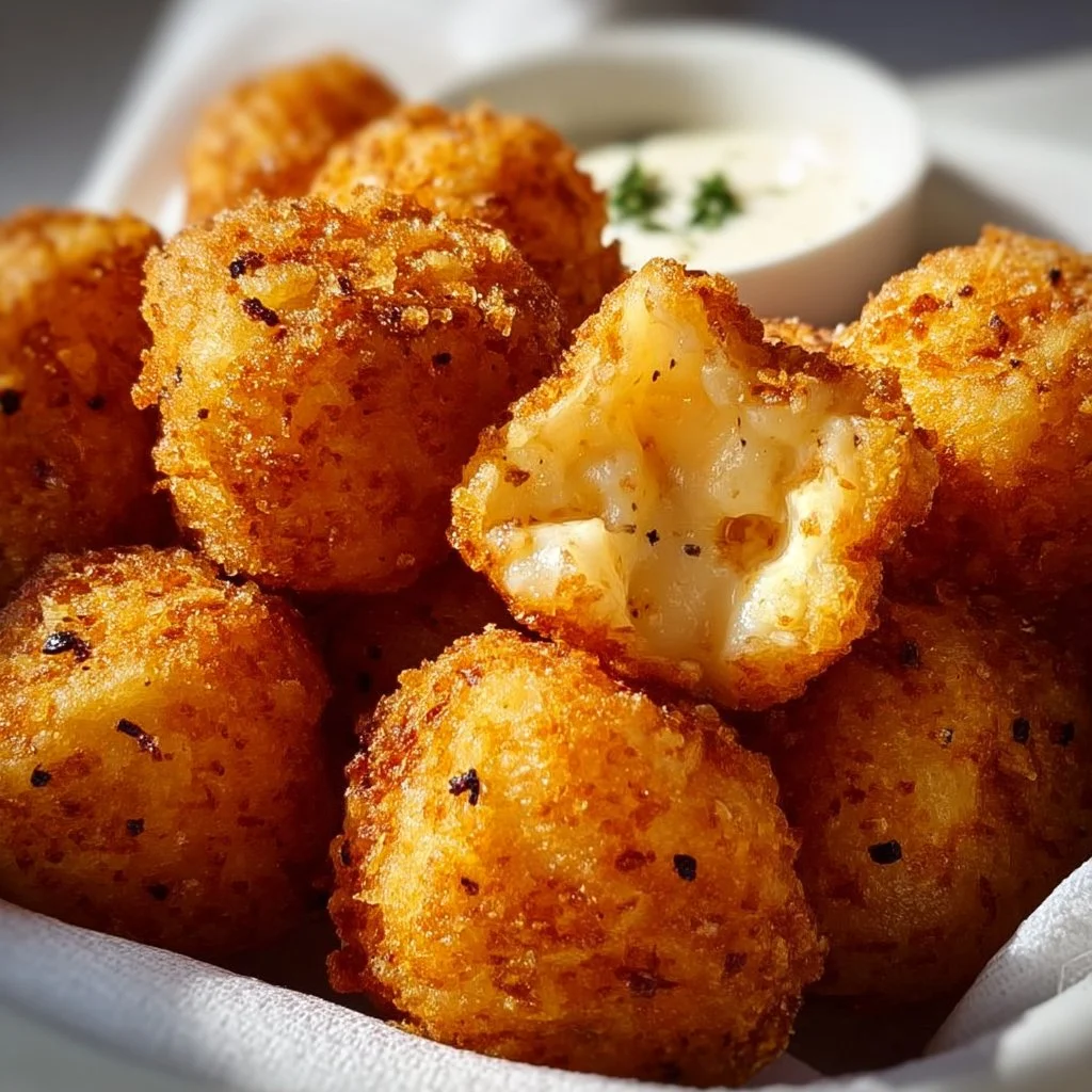 Easy Fried Cheese Bites 3 Easy Fried Cheese Bites