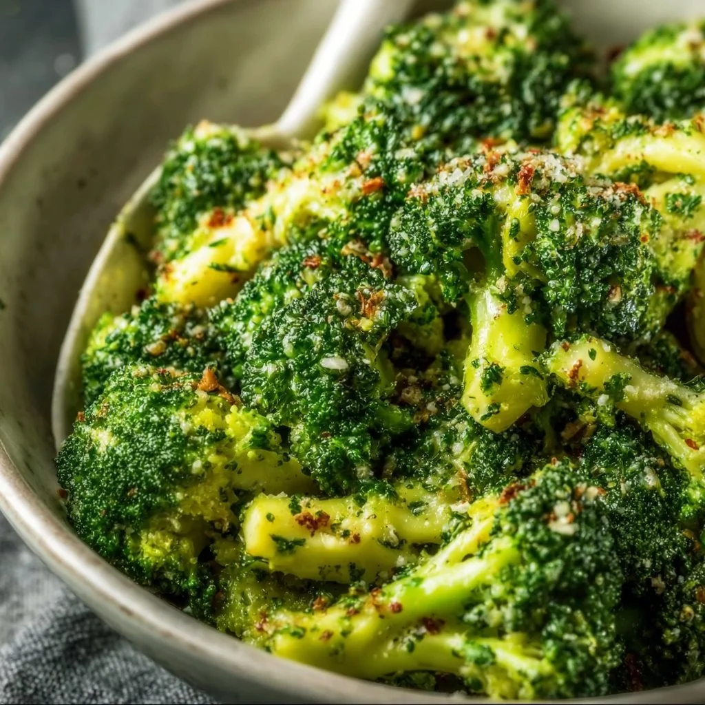 Garlic Parmesan Broccoli