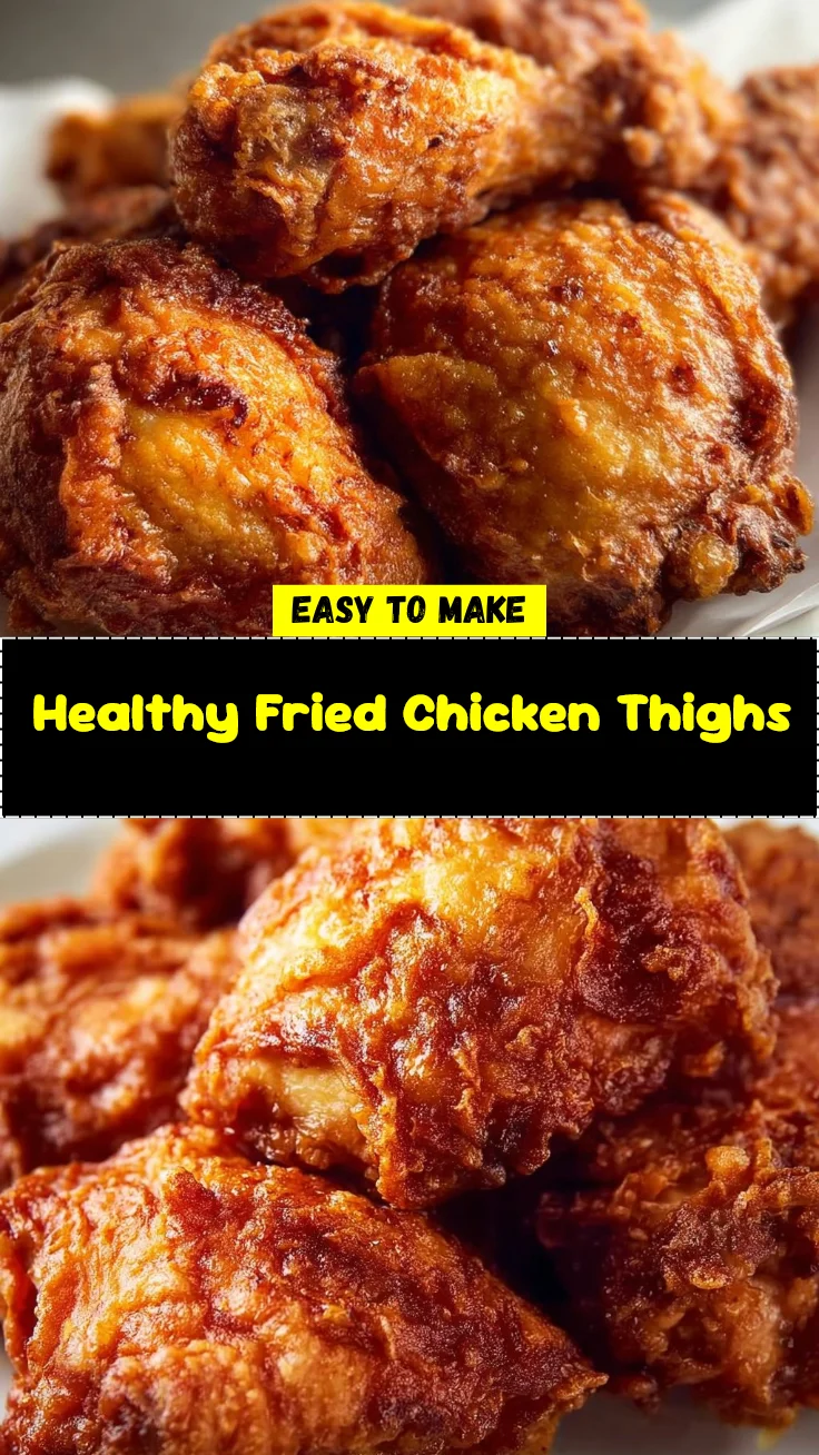 Healthy Fried Chicken Thighs 2 Healthy Fried Chicken Thighs