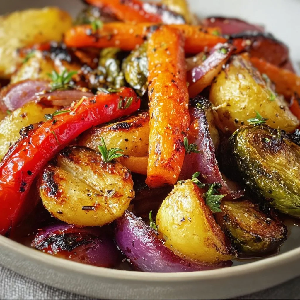 Maple Dijon Roasted Vegetables 3 Maple Dijon Roasted Vegetables