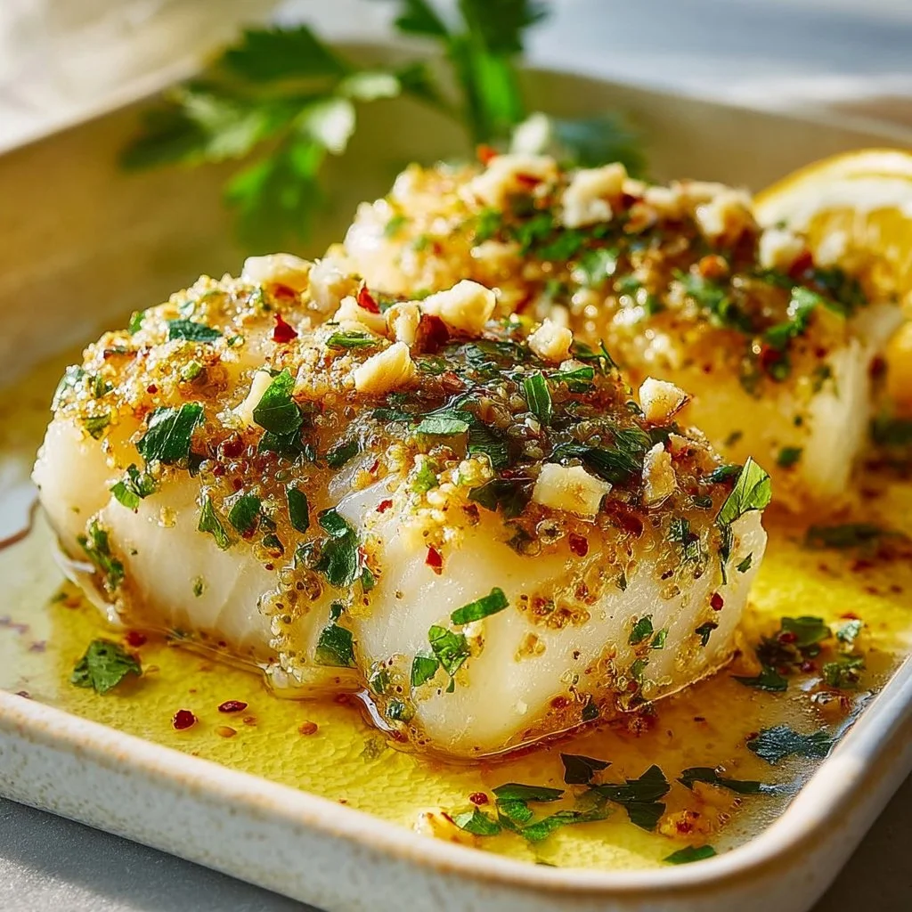 Mediterranean Baked Cod 3 Gluten-Free Mediterranean Baked Cod with Lemon and Garlic