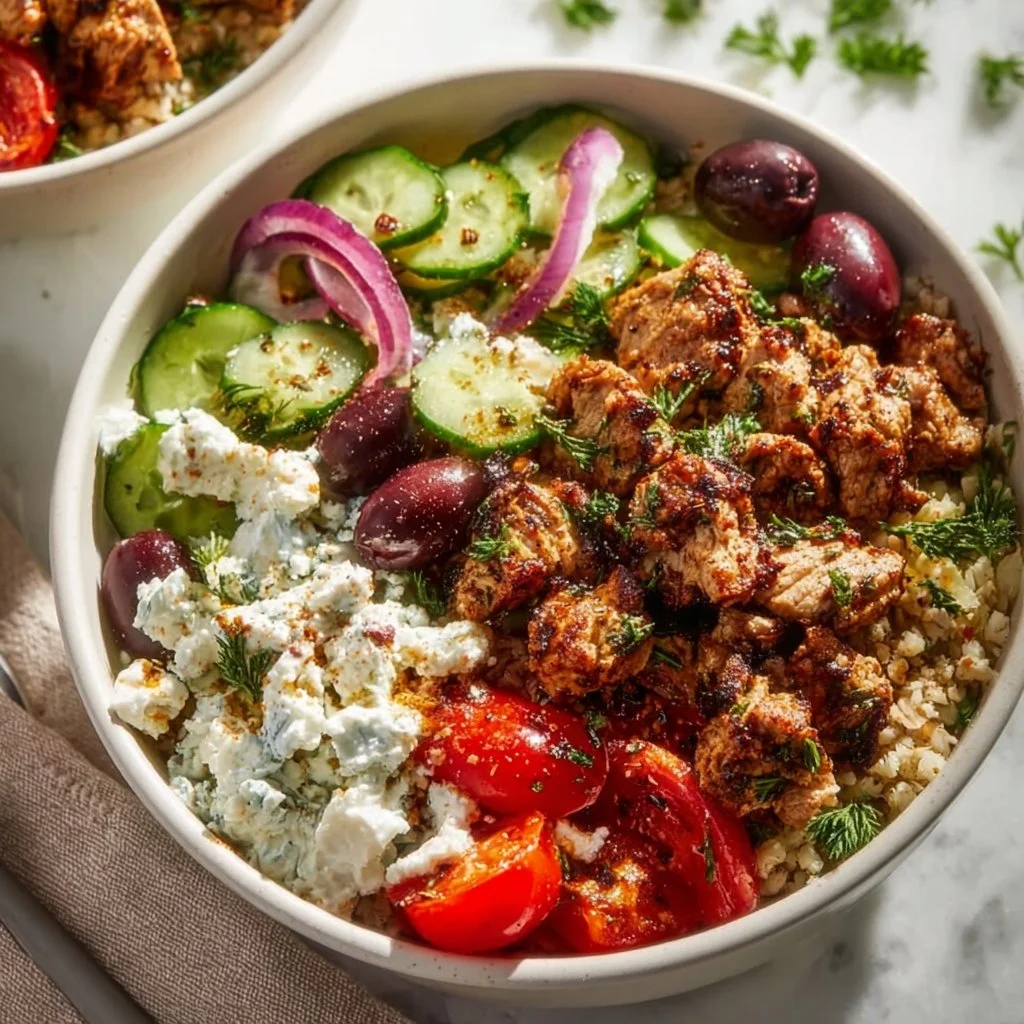 Mediterranean Turkey Bowls 3 Mediterranean Turkey Bowls