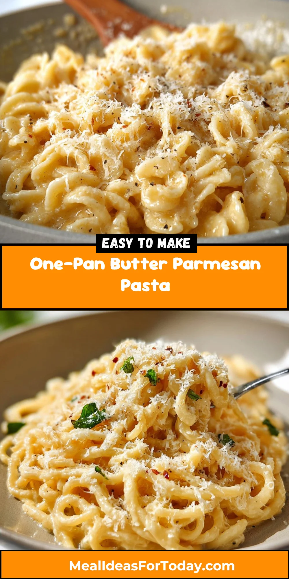 One-Pan Butter Parmesan Pasta 2 One-Pan Butter Parmesan Pasta