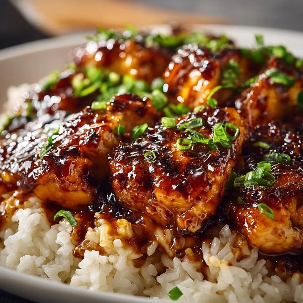 One-Pan Honey BBQ Chicken and Rice 3 One-Pan Honey BBQ Chicken and Rice
