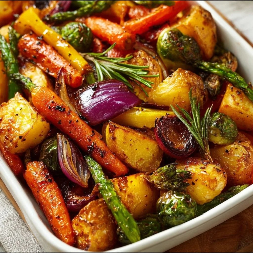 Oven Roasted Vegetables 2 Oven Roasted Vegetables