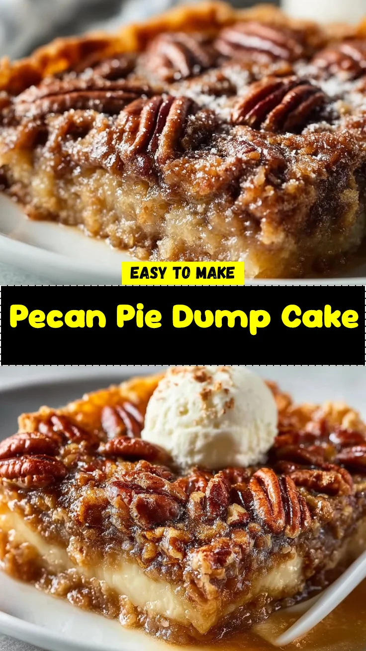 Pecan Pie Dump Cake 2 Pecan Pie Dump Cake