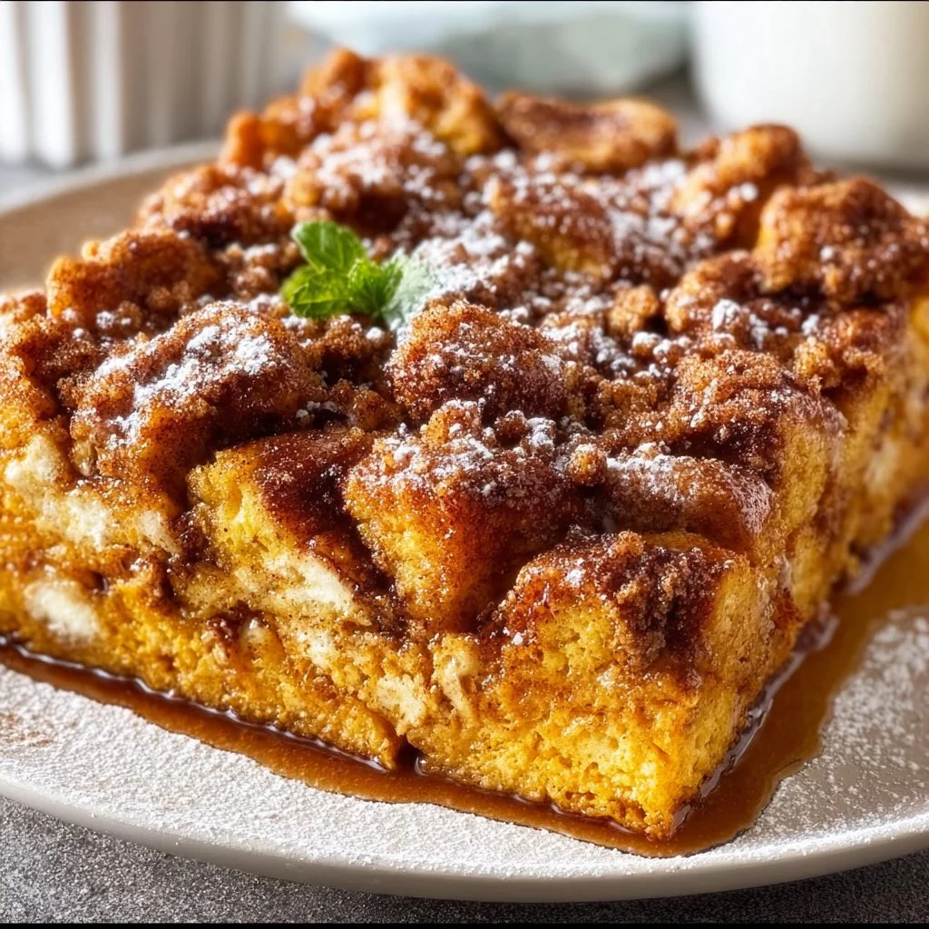 Pumpkin Spice French Toast Casserole 3 Pumpkin Spice French Toast Casserole