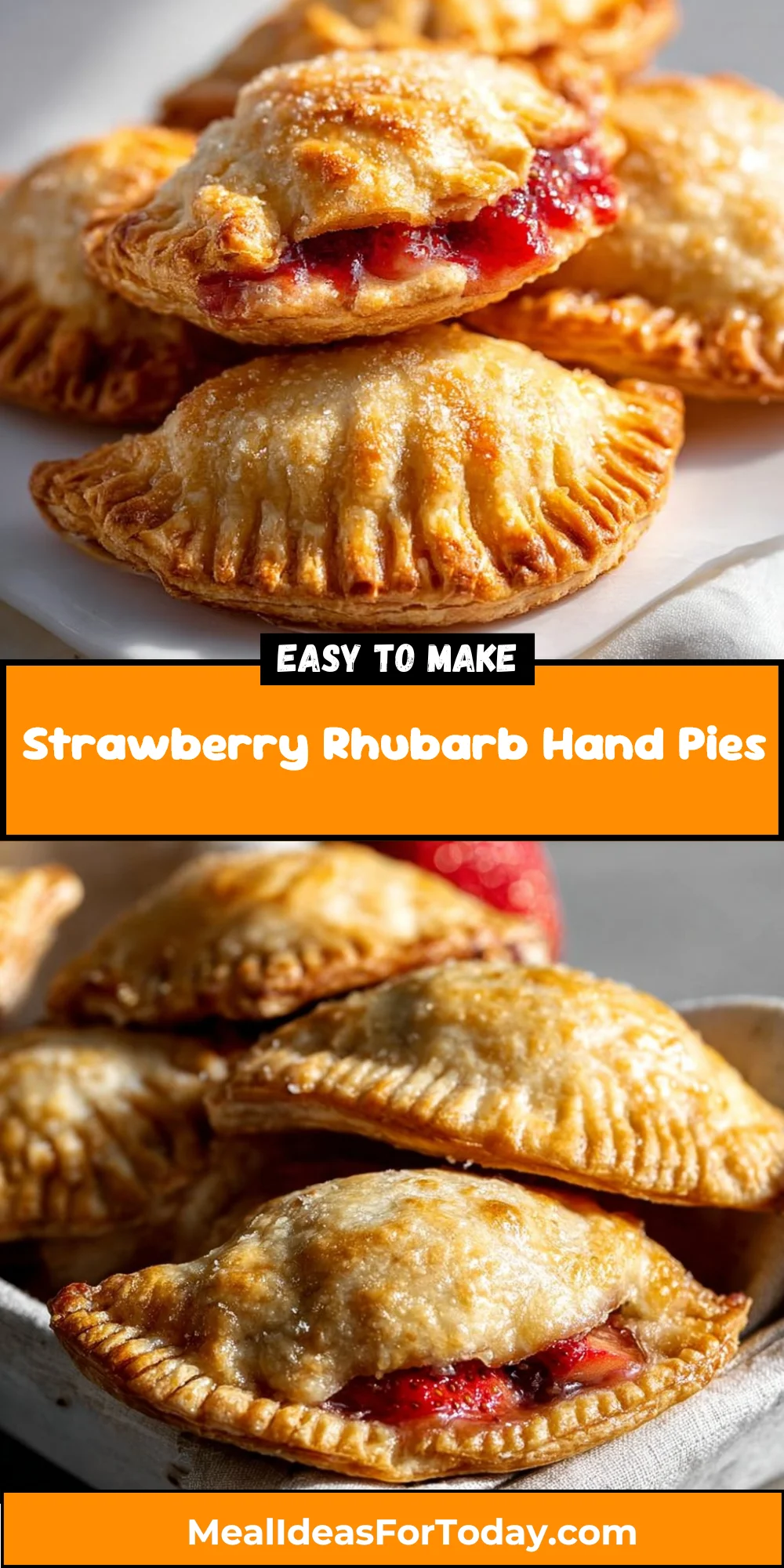 Strawberry Rhubarb Hand Pies 2 Strawberry Rhubarb Hand Pies