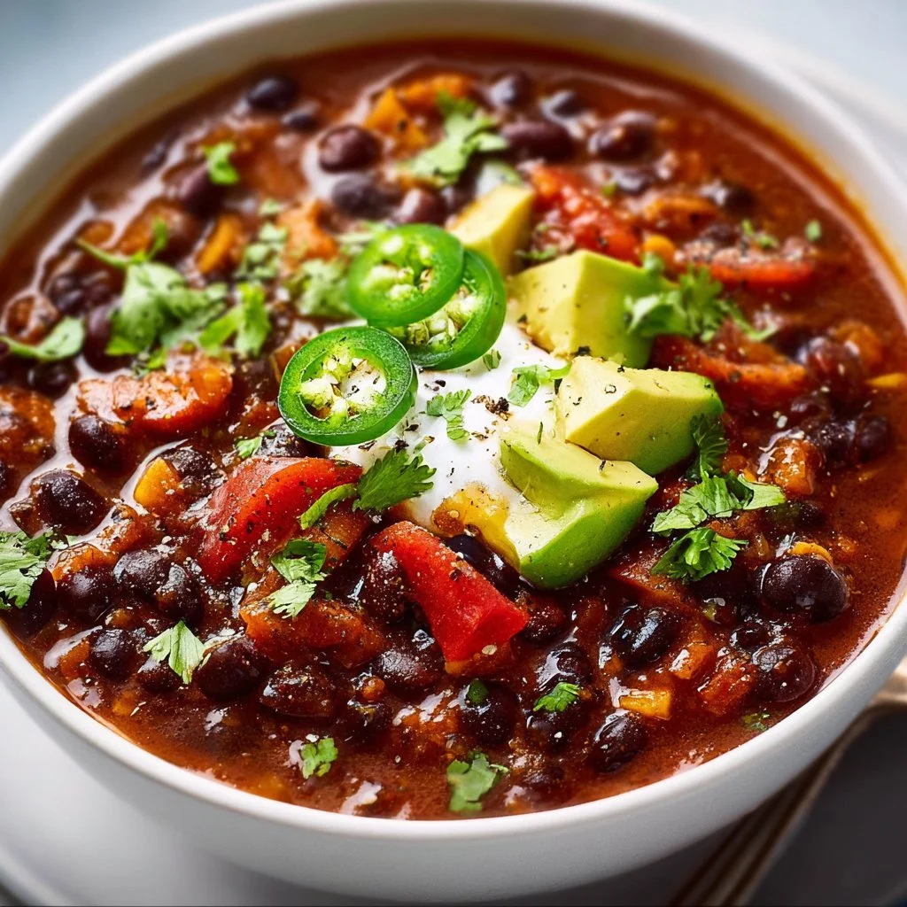 Vegan Black Bean Chili